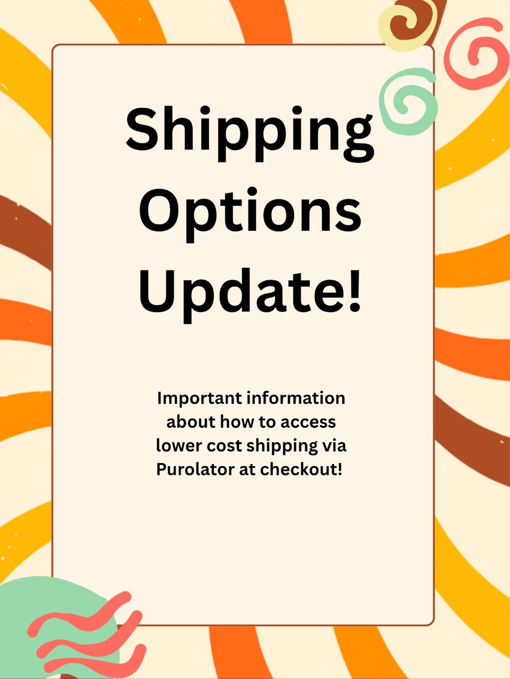 Important Shipping Updates Purolator